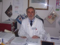 Il professor Pier Luigi Lelli Chiesa, primario di Chirurgia pediatrica dell'Ospedale Civile