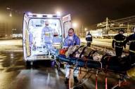 Un equipaggio della Misericordia in azione