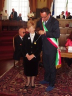 La premiazione di Annamaria Albertini