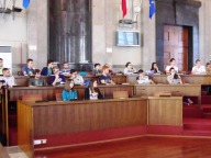 Alcuni studenti presenti ai   lavori