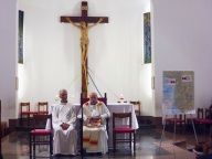 Lo sfondo della veglia missionaria diocesana