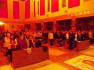 Tanti i fedeli, giovani, famiglie e religiosi, che hanno gremito la chiesa dello Spirito Santo
