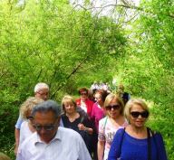 Gli studenti dell'Università della terza età visitano il Parco