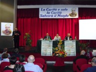 Il palco del relatori