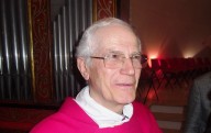 Mons. Vincenzo Amadio, vicario generale dell'arcidiocesi di Pescara-Penne, al termine della Santa Messa