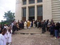 L'esterno del Santuario del Beato Nunzio Sulprizio
