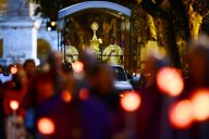 La processione del Corpus Domini, verso la Basilica di Santa Maria Maggiore