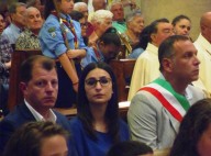 Il sindaco di Pescara Marco Alessandrini, accompagnato dagli assessori Giacomo Cuzzi e Veronica Teodoro