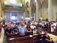 La Cattedrale di San Cetteo gremita per celebrare i 40 anni di sacerdozio dell'abate Santuccione