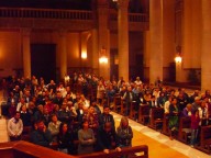 I fedeli presenti nella Cattedrale di San Cetteo