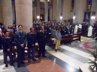 I fedeli e la autorità presenti