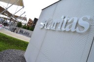 L'ingresso del padiglione Caritas all'Expo di Milano