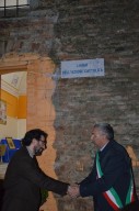 Il presidente nazionale Matteo Truffelli e il sindaco di Pollutri Antonio Di Pietro