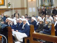 La delegazione dell'Unitalsi presente alle esequie