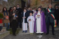 La cerimonia d'intitolazione