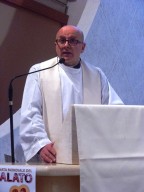 Padre Cesare Campagnoli, parroco della chiesa del Cristo Re