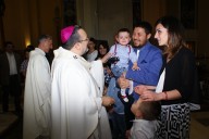 Mons. Valentinetti incontra una delle famiglie missionarie