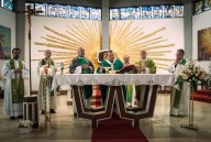 La Santa messa presieduta dall‘arcivescovo Valentinetti