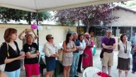 Un momento della festa al Parco di Villa Sabucchi