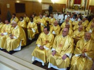 Alcuni sacerdoti concelebranti