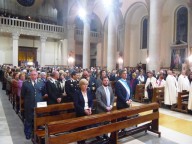 I fedeli presenti