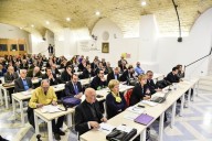 I partecipanti all'Assemblea del Forum delle famiglie